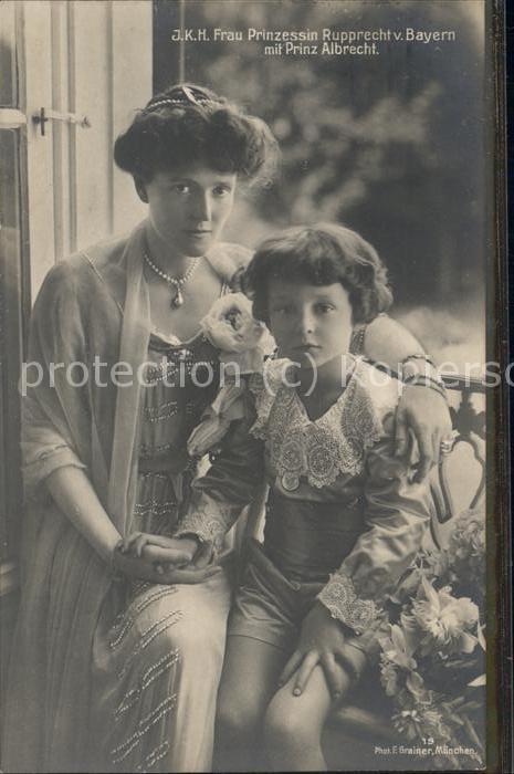 Adel Bayern Prinzessin Rupprecht v. Bayern Prinz Al