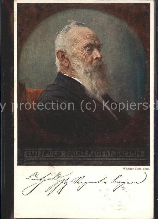 Adel Bayern Luitpold Prinz Regent v. Bayern Künstle