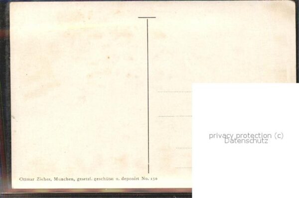 Briefmarken auf Postkarte Adel Wappen Bayern – Bild 2