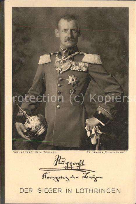 Adel Bayern Sieger Lothringen Uniform