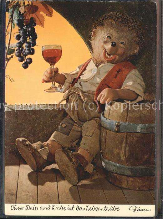Mecki Nr. 311 Wein Ohne Wein und Liebe ist das Le