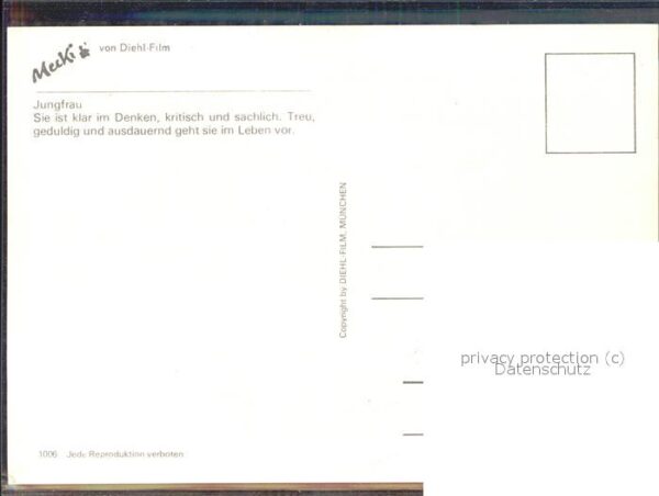 Mecki Nr. 1006 Jungfrau Sternzeichen – Bild 2