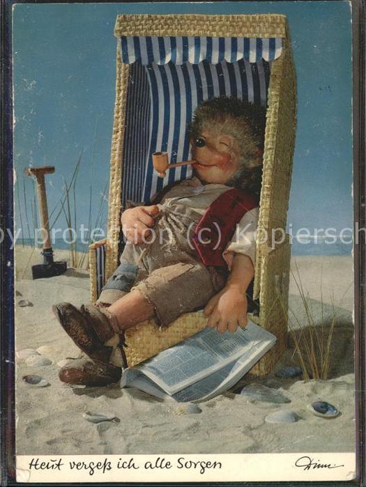 Mecki Nr. 342 Strandkorb Urlaub