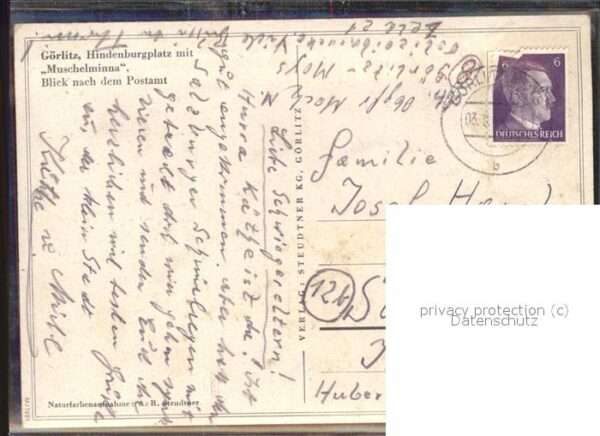 Hindenburg Platz Görtliz Postamt – Bild 2