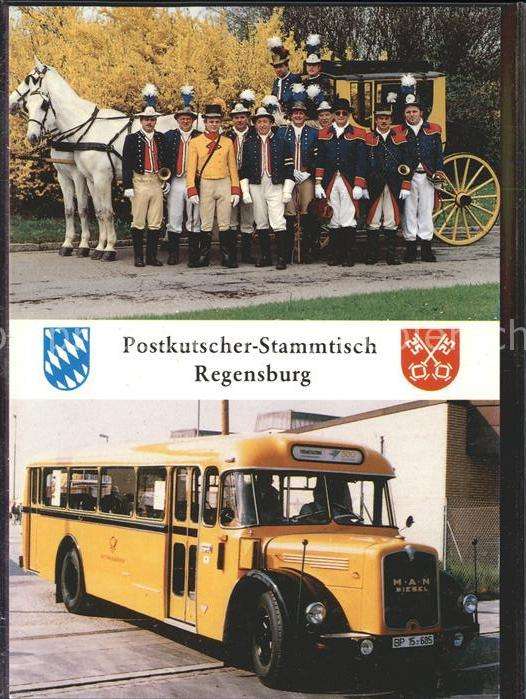 Post Wappen Postkutscher-Stammtisch Regensbu