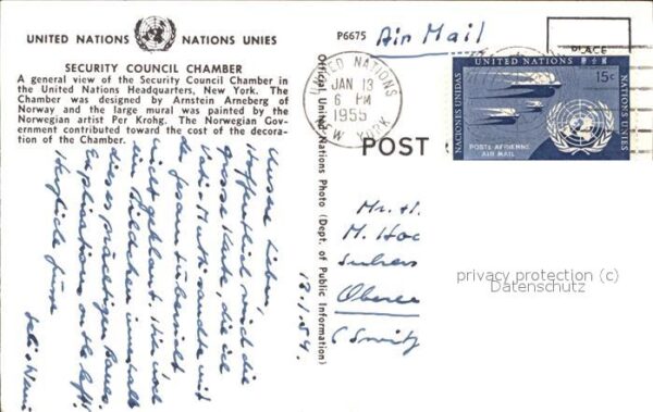 Politik United Nations Security Council Chamber – Bild 2