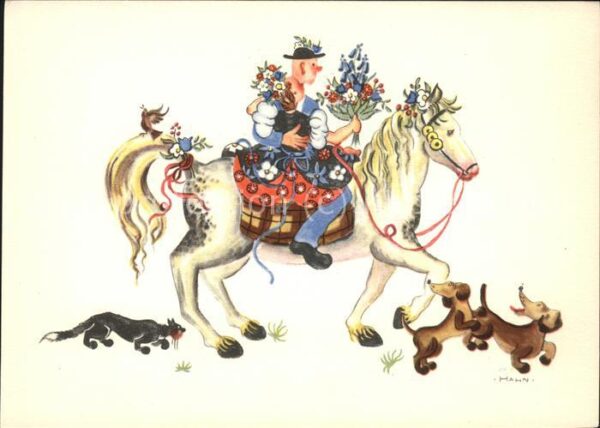 Tiere Pferd Hund Katze Vogel Blumen Liebespaa