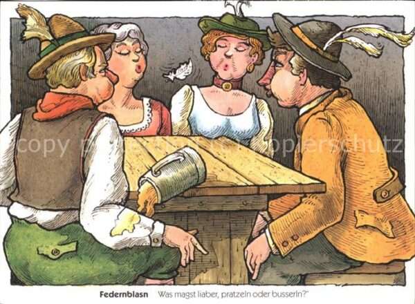 Bier Bierkrug Federnblasen