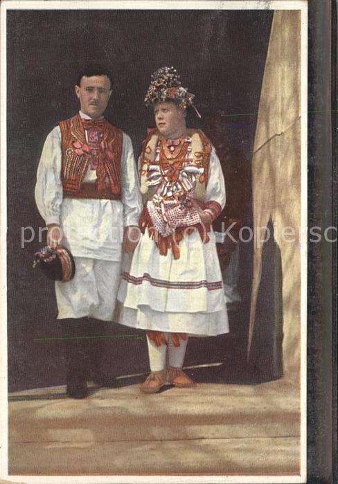 Kroatien Croatia Volkstrachten
