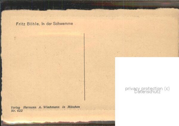 Tiere Pferde in der Schwemme Hermann A.Wiechm – Bild 2