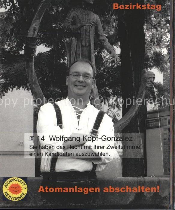 Politik Bezierkstag Wolfgang Kopf-Gonzalez