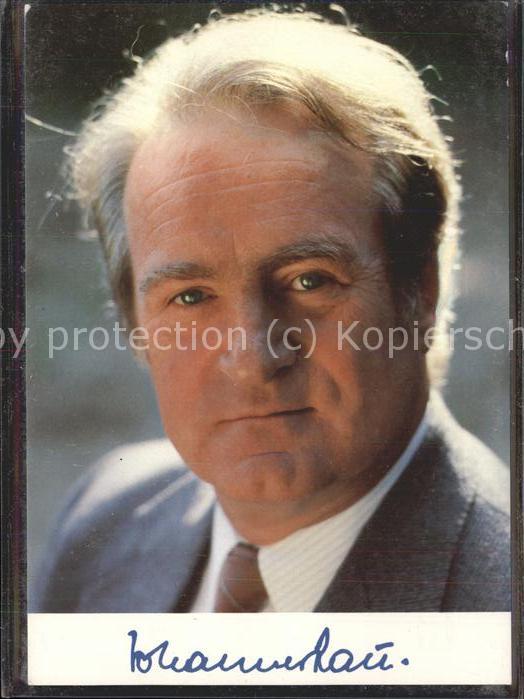 Politiker Johannes Rau SPD