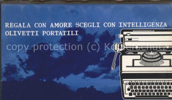 Schreibmaschine Olivetti Portatili