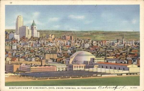 Bahnhof Terminal Foreground Cincinnati Ohio