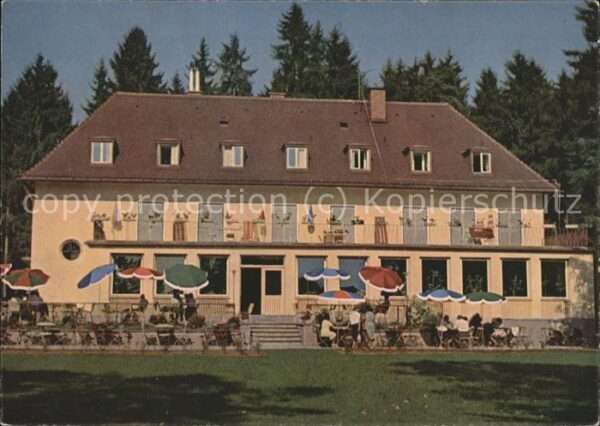 Jugendherberge Youth Hostel Ferienheim Münchner Straßenbahner