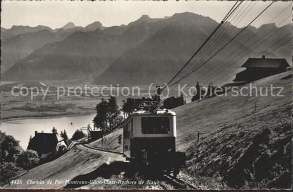 Bergbahn Fer Montreux-Glion-Caux-Rochers Naye