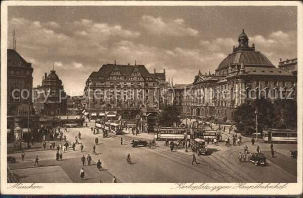 Strassenbahn Hauptbahnhof München