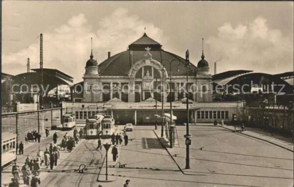 Strassenbahn Halle/Saale Bahnhof