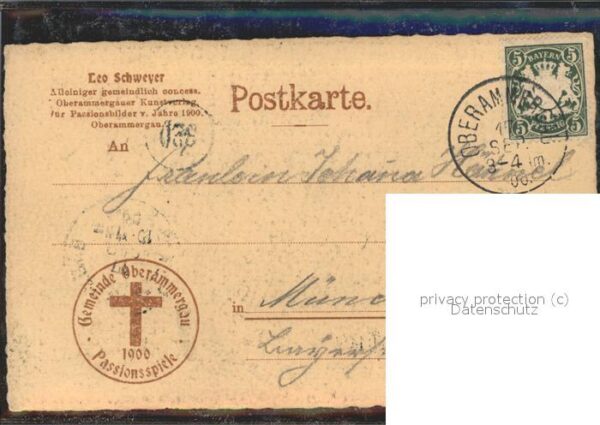 Passionsspiele Oberammergau Christus segnet Magdalena – Bild 2