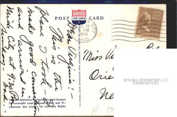 Flugzeuge Zivil United Air Lines USA – Bild 2