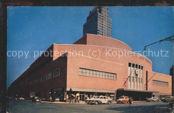 Autobus Omnibus Port Authority Bus Terminal New York