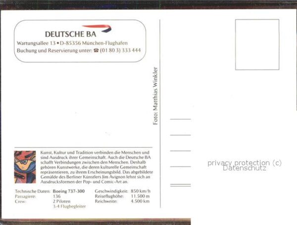 Flugzeuge Zivil Deutsche Ba München-Flughafen – Bild 2