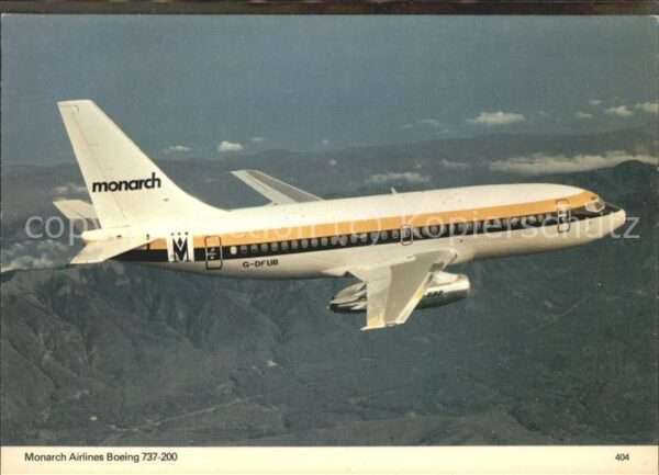 Flugzeuge Zivil Monarch Airlines Boeing 737-200