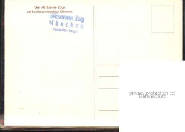 Bergbahn Gläserne Zug München – Bild 2