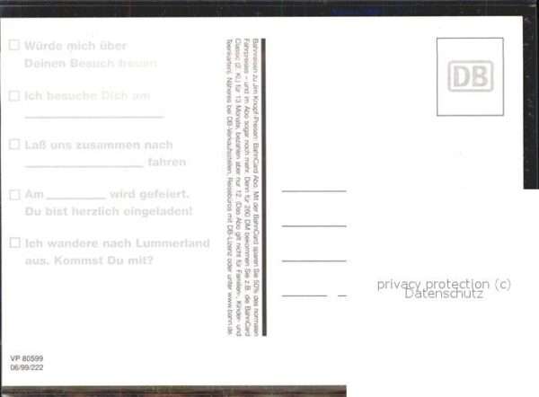 Eisenbahn Deutsche Bahn Werbung Jim Knopf – Bild 2