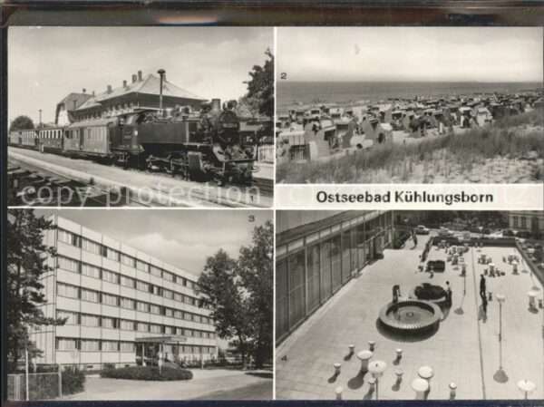 Eisenbahn Ostsee Kühlungsborn Strand