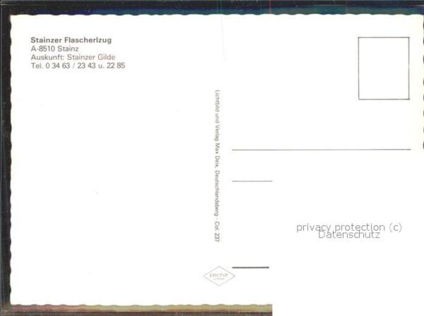 Eisenbahn Wappen Stainzer Flscherlzug – Bild 2