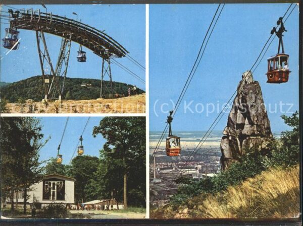 Schwebebahn Thale Harz Personenschwebebahn Hexentan
