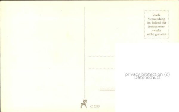 Verlag Film-Foto-Verlag Nr. 3661/1 Will Quadflieg – Bild 2