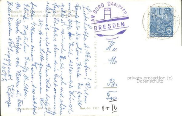 Dampfer Seitenrad Dresden Schmilka Sächsische Schweiz – Bild 2