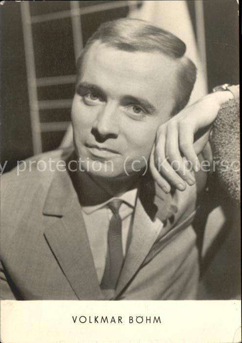 Schauspieler Volkmar Böhm