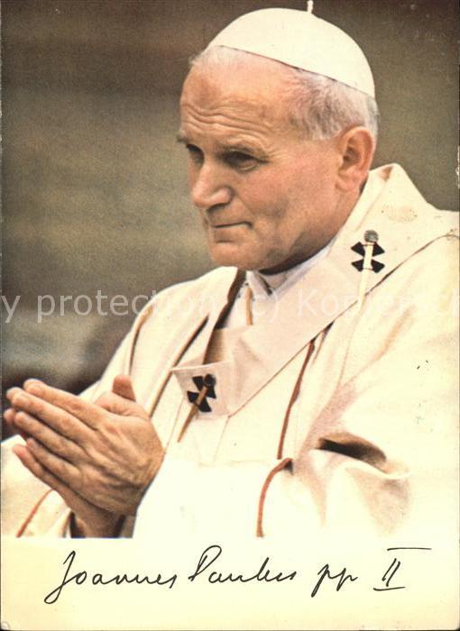 Papst Joannes Paulus pp II.