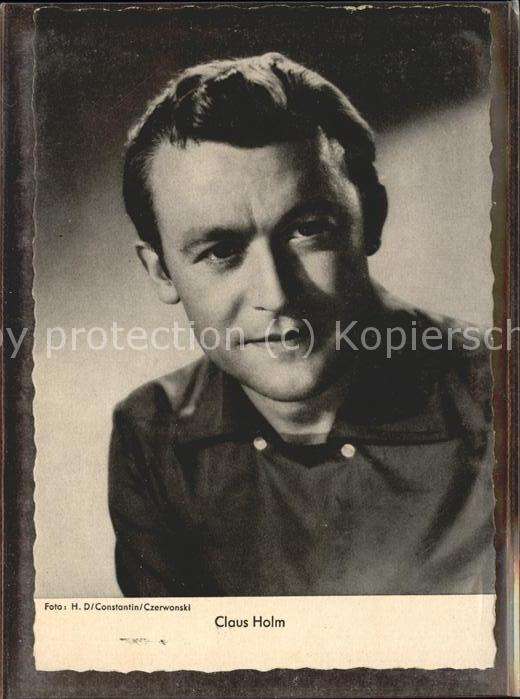 Schauspieler Claus Holm