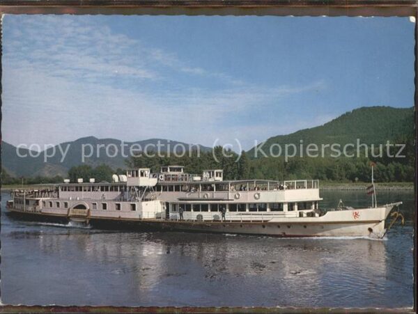 Dampfer Seitenrad MFS Stadt Passau Donau