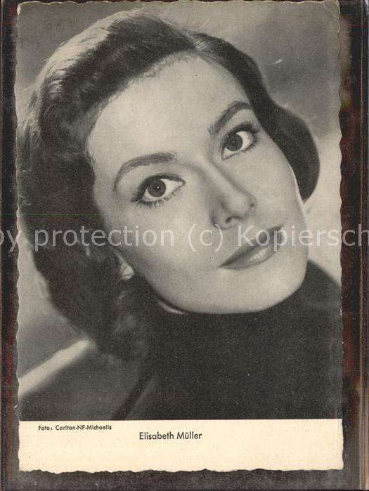Schauspieler Elisabeth Müller