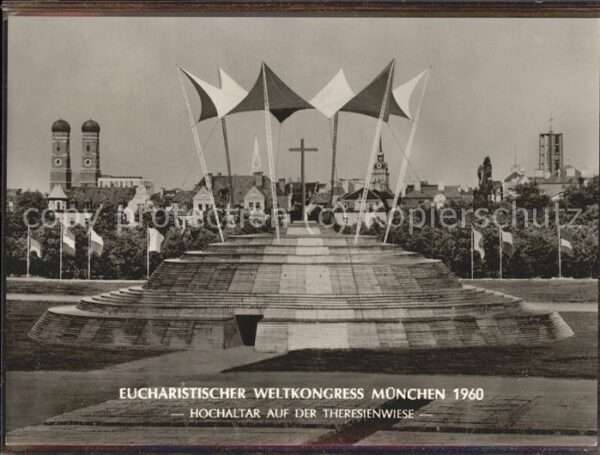 Religion Hochaltar Theresienwiese Eucharistische
