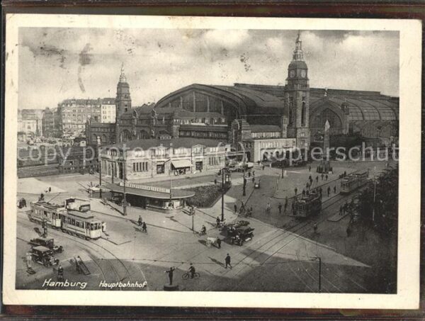 Strassenbahn Hamburg Hauptbahnhof