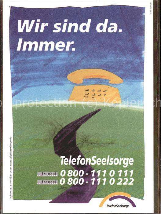 Telefon Seelsorge Werbung