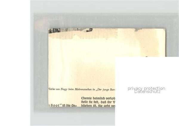 Schauspieler Käthe von Nagy Autogramm – Bild 2