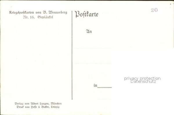 Wennerberg Brynolf Nr. 16 Geplänkel Soldaten – Bild 2