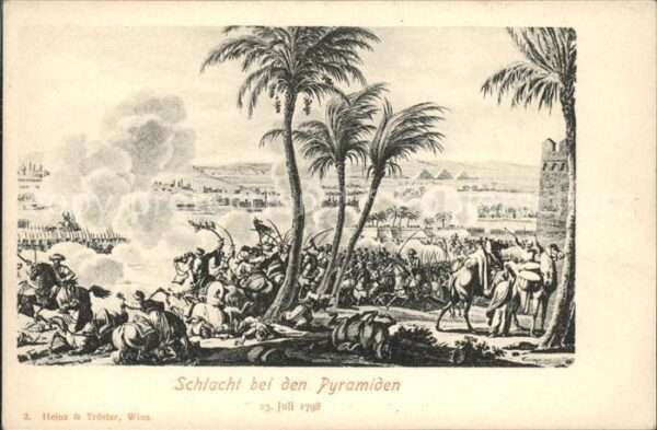 Kriege Schlacht Pyramiden 1798