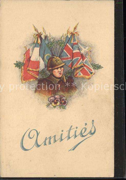 Fahnen Soldat Amities