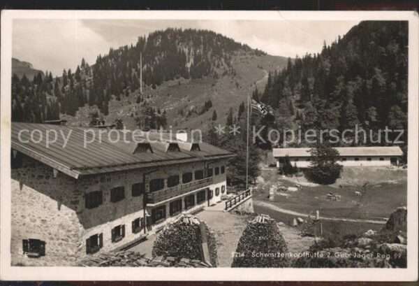 Politik Geschichte Schwarzenkopfhütte Geb. Jäger