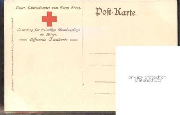 Politik Propaganda Bad Homburg Potrait Uniform Roten Kreuz – Bild 2