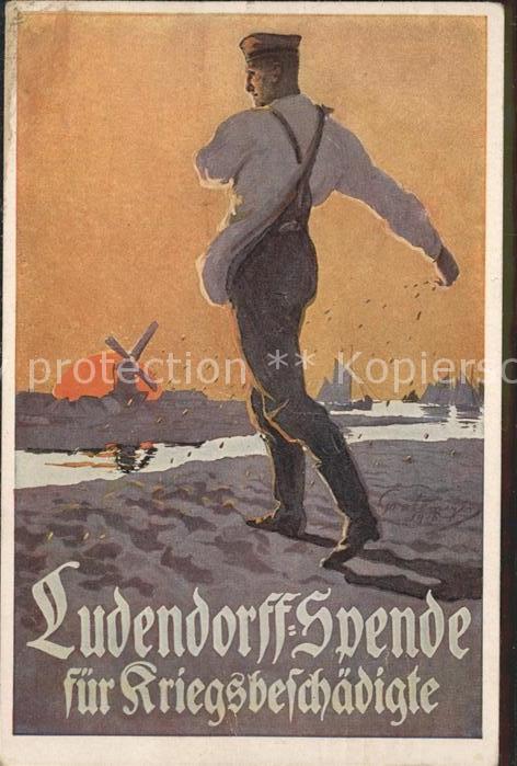 Kriege Mühle Soldat Kriegsgeschädigter Ludendo