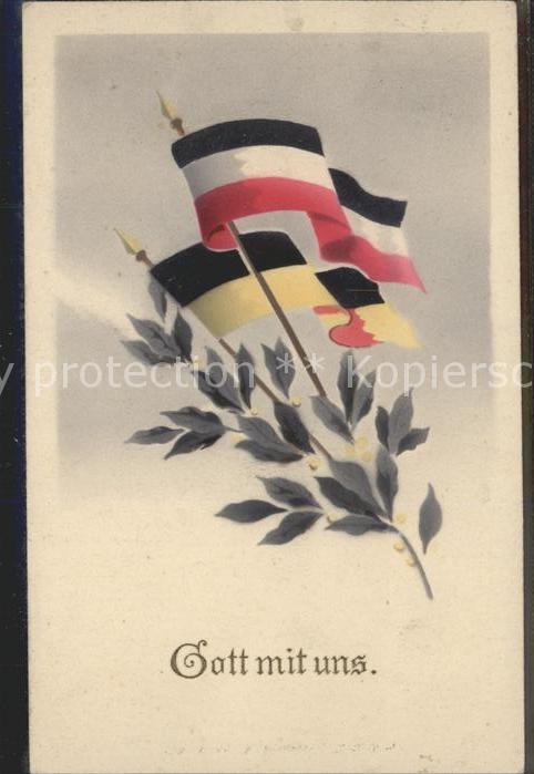 Fahnen Gott mit uns